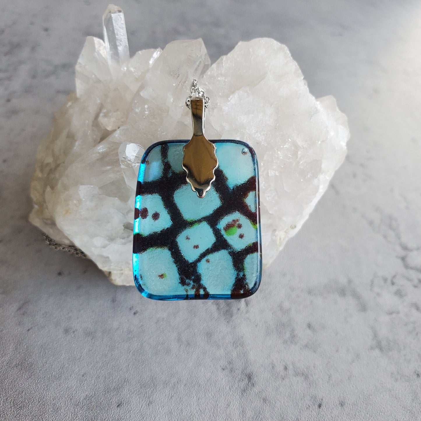 Fused Glass Pendant