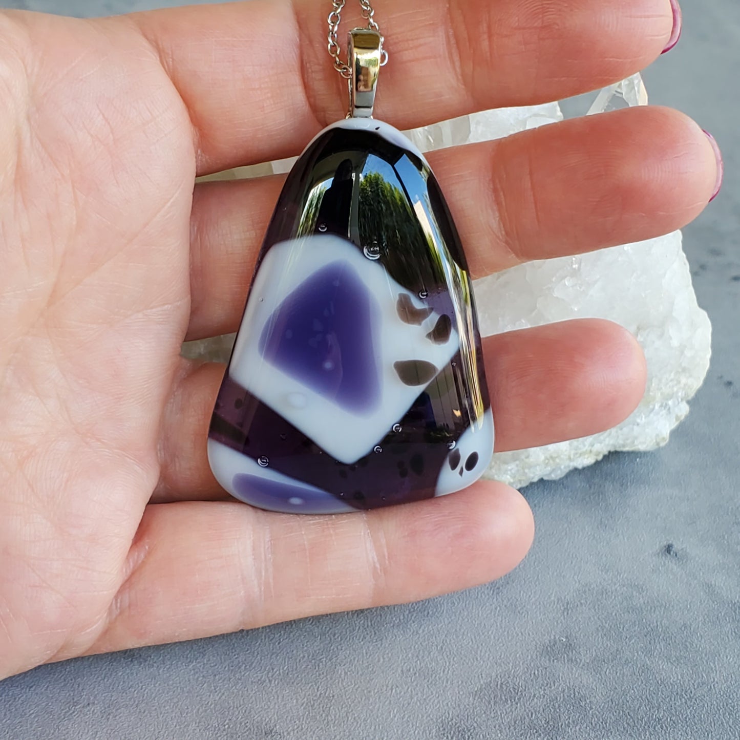 Fused Glass Pendant