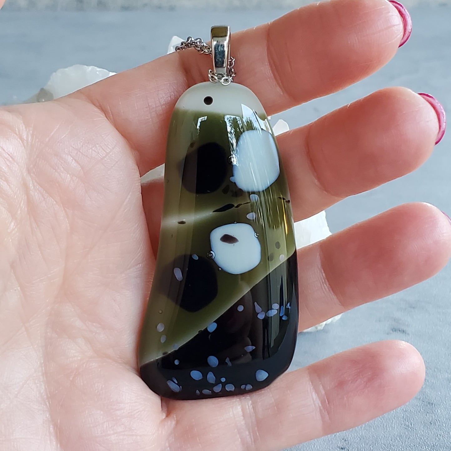 Fused Glass Pendant