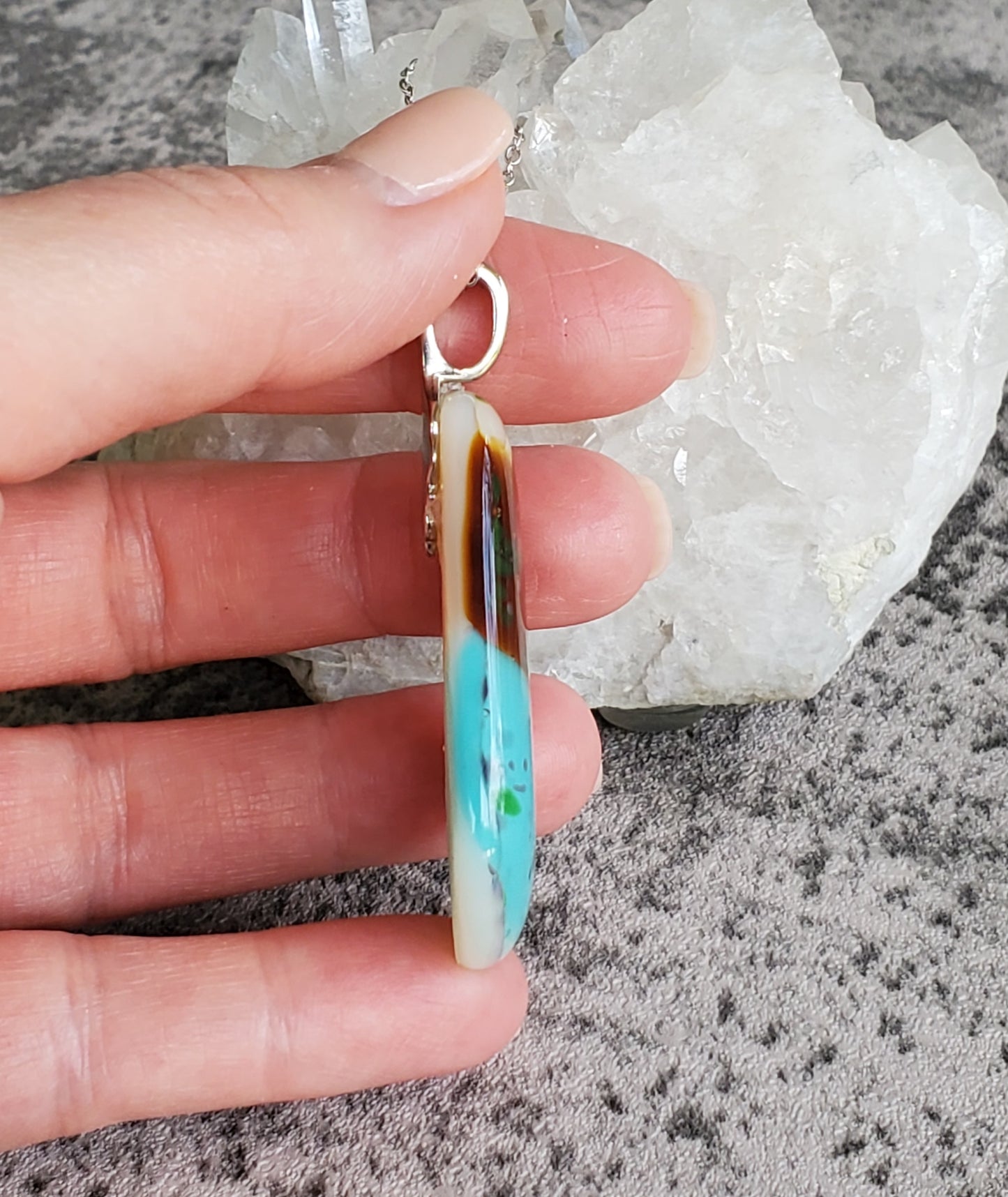 Fused Glass Pendant