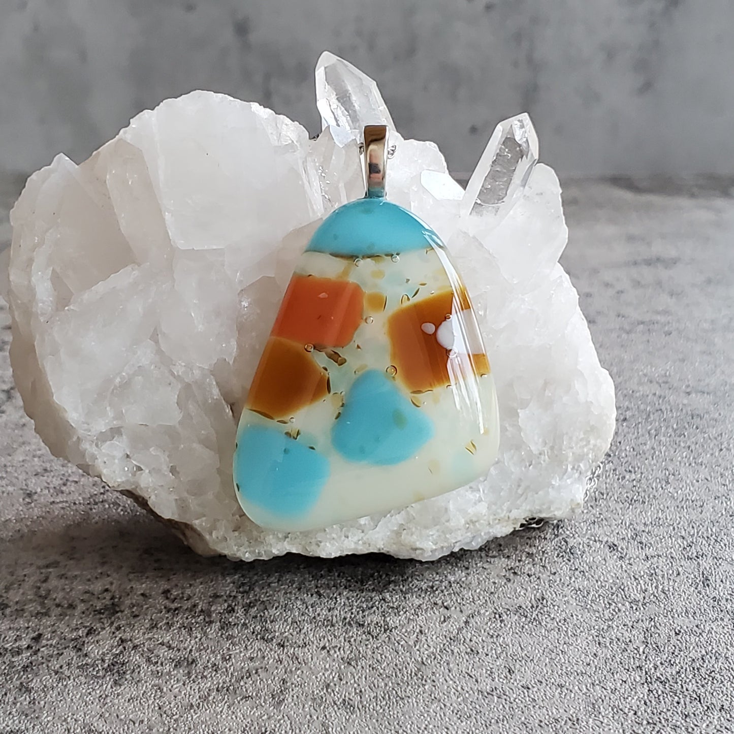 Fused Glass Pendant