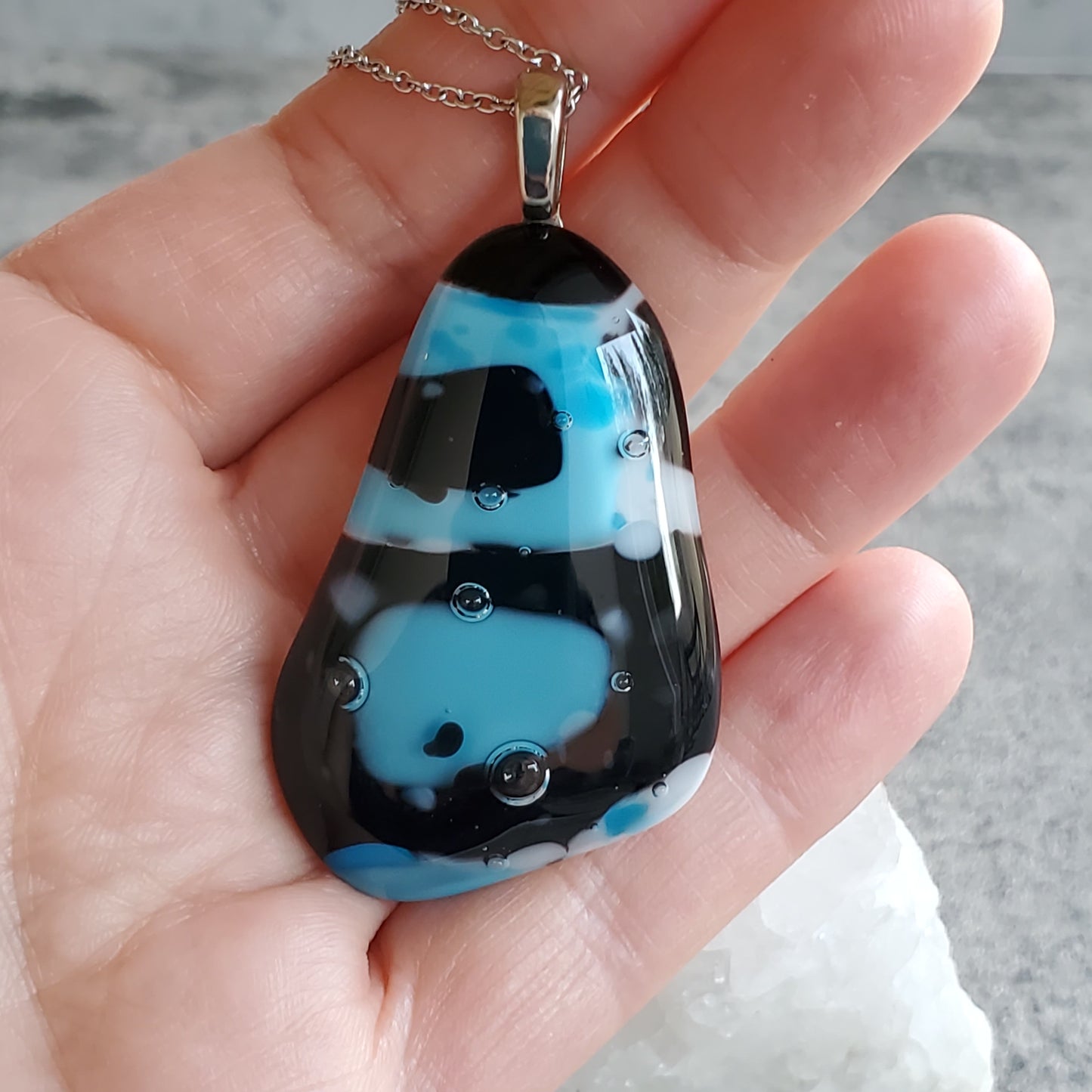 Fused Glass Pendant