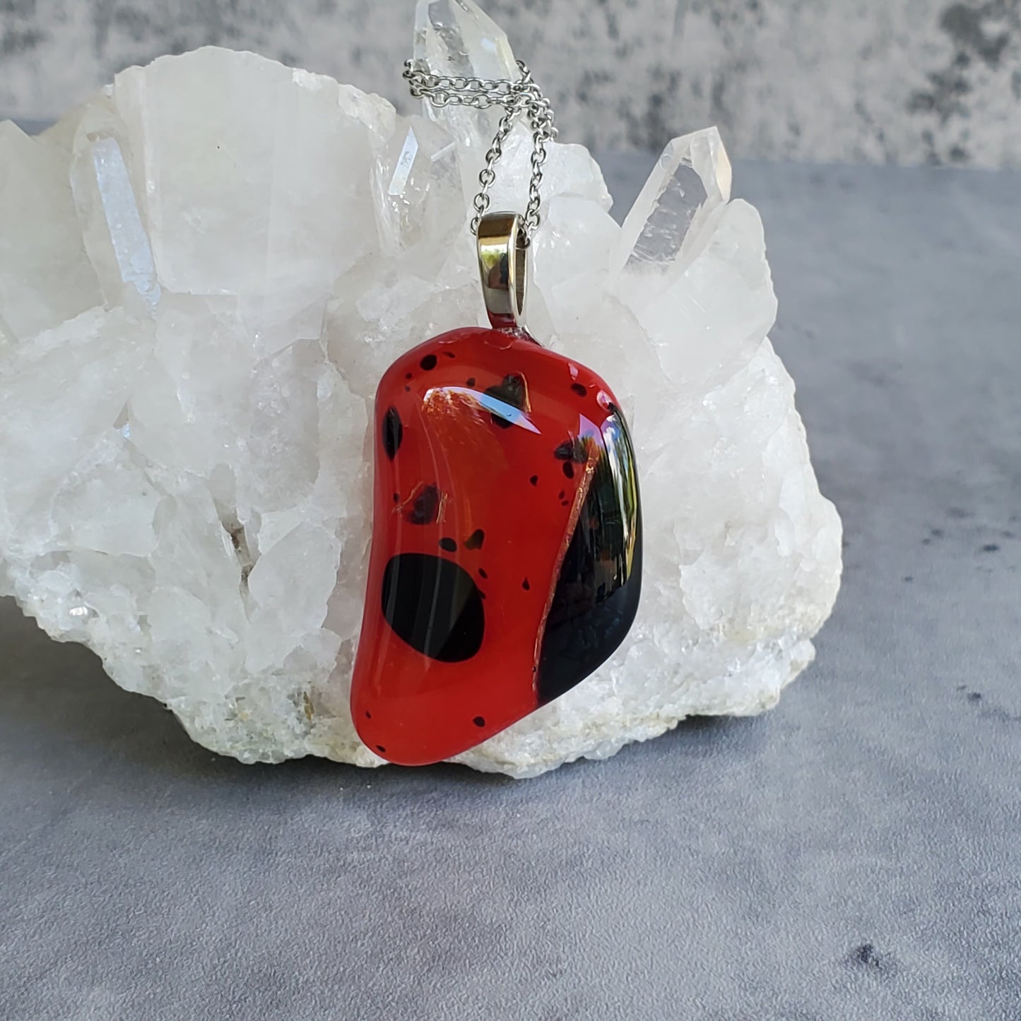Fused Glass Pendant