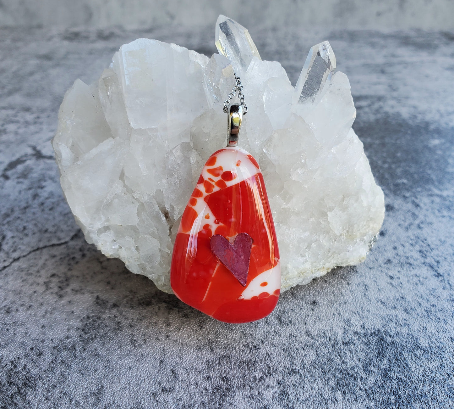 Fused Glass Pendant