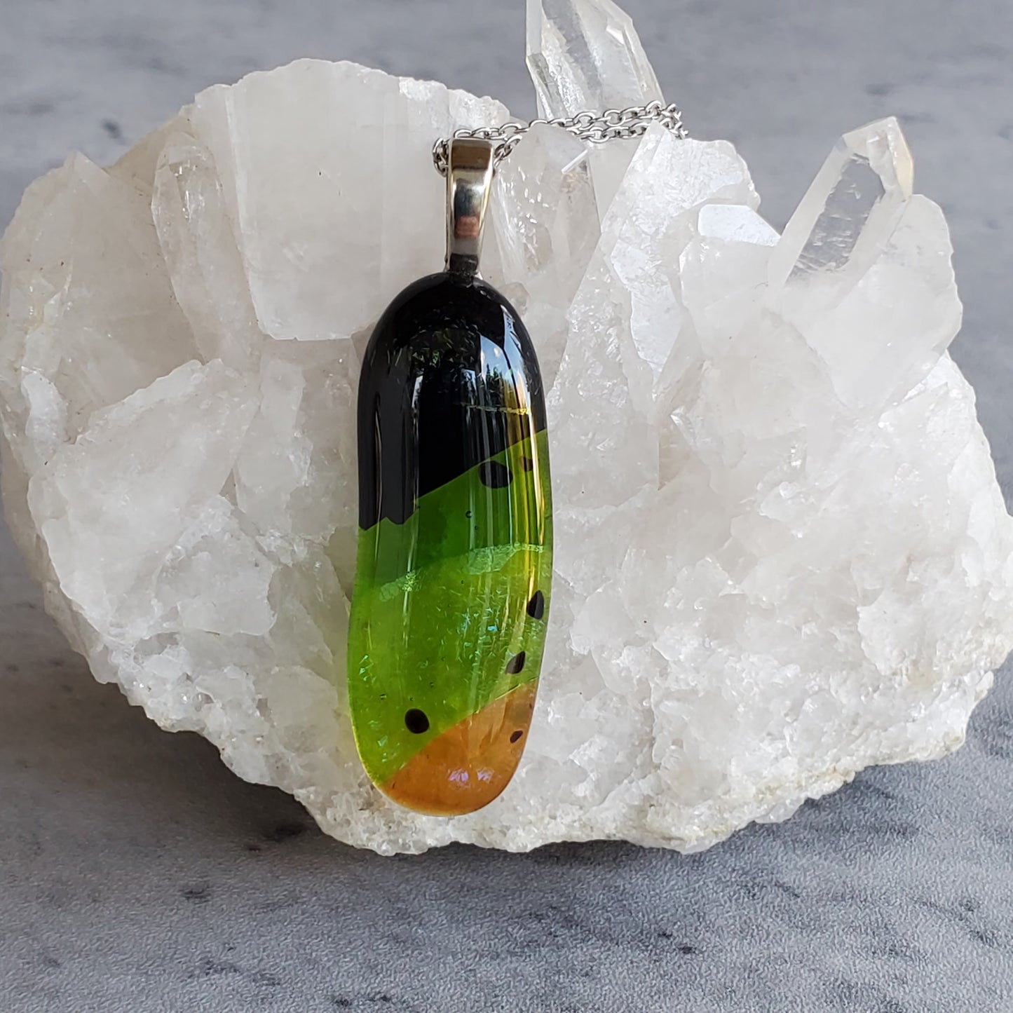 Fused Glass Pendant