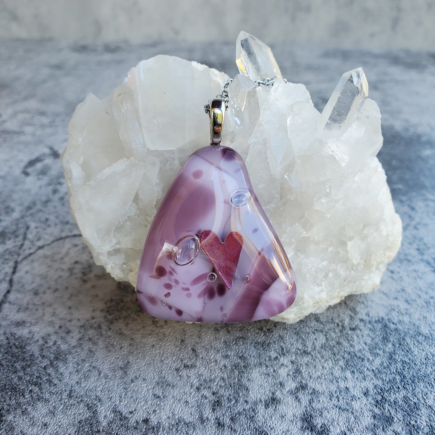 Fused Glass Pendant