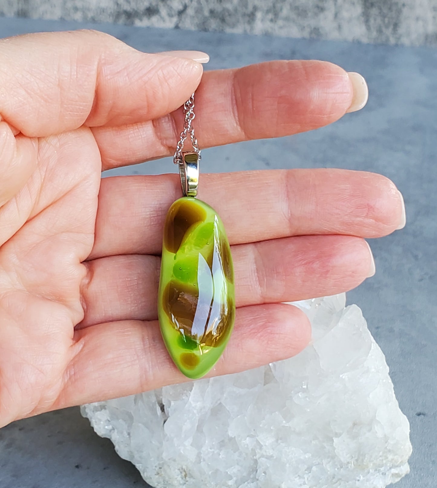 Fused Glass Pendant