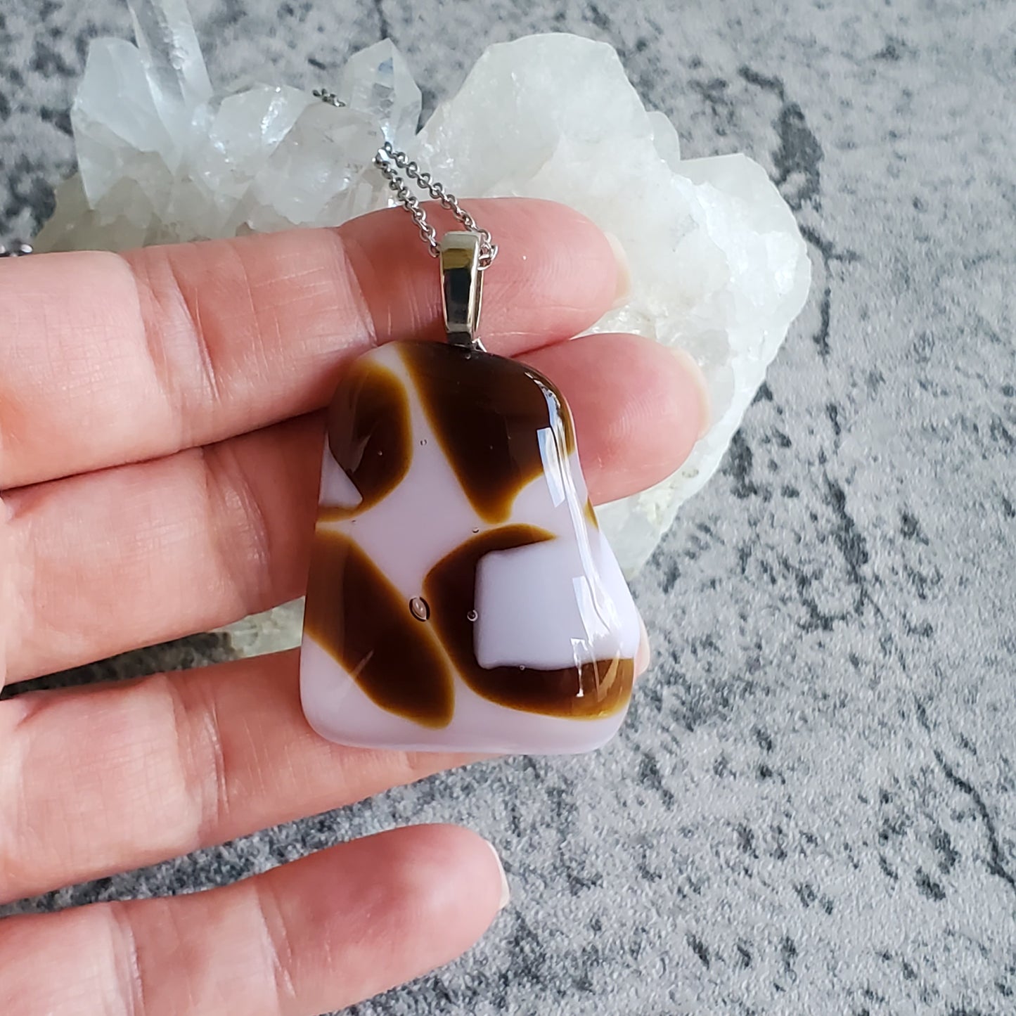 Fused Glass Pendant