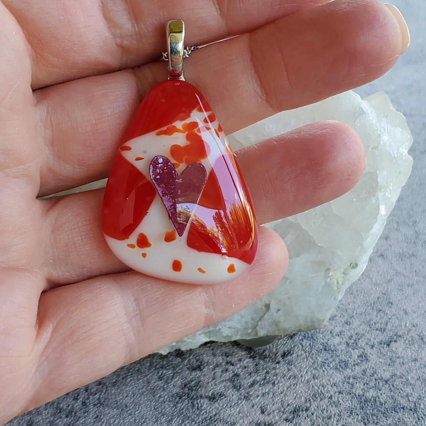 Fused Glass Pendant