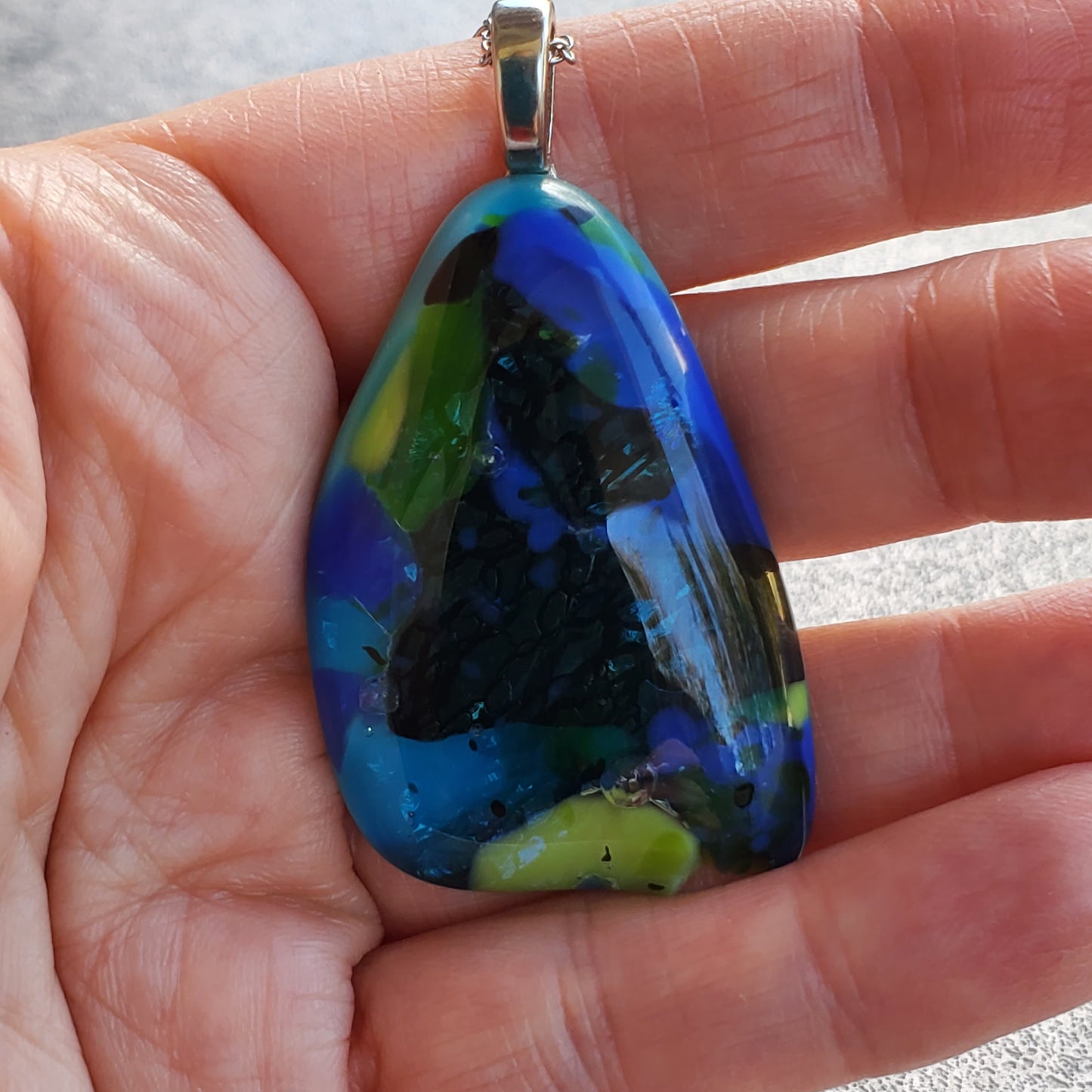 Fused Glass Pendant