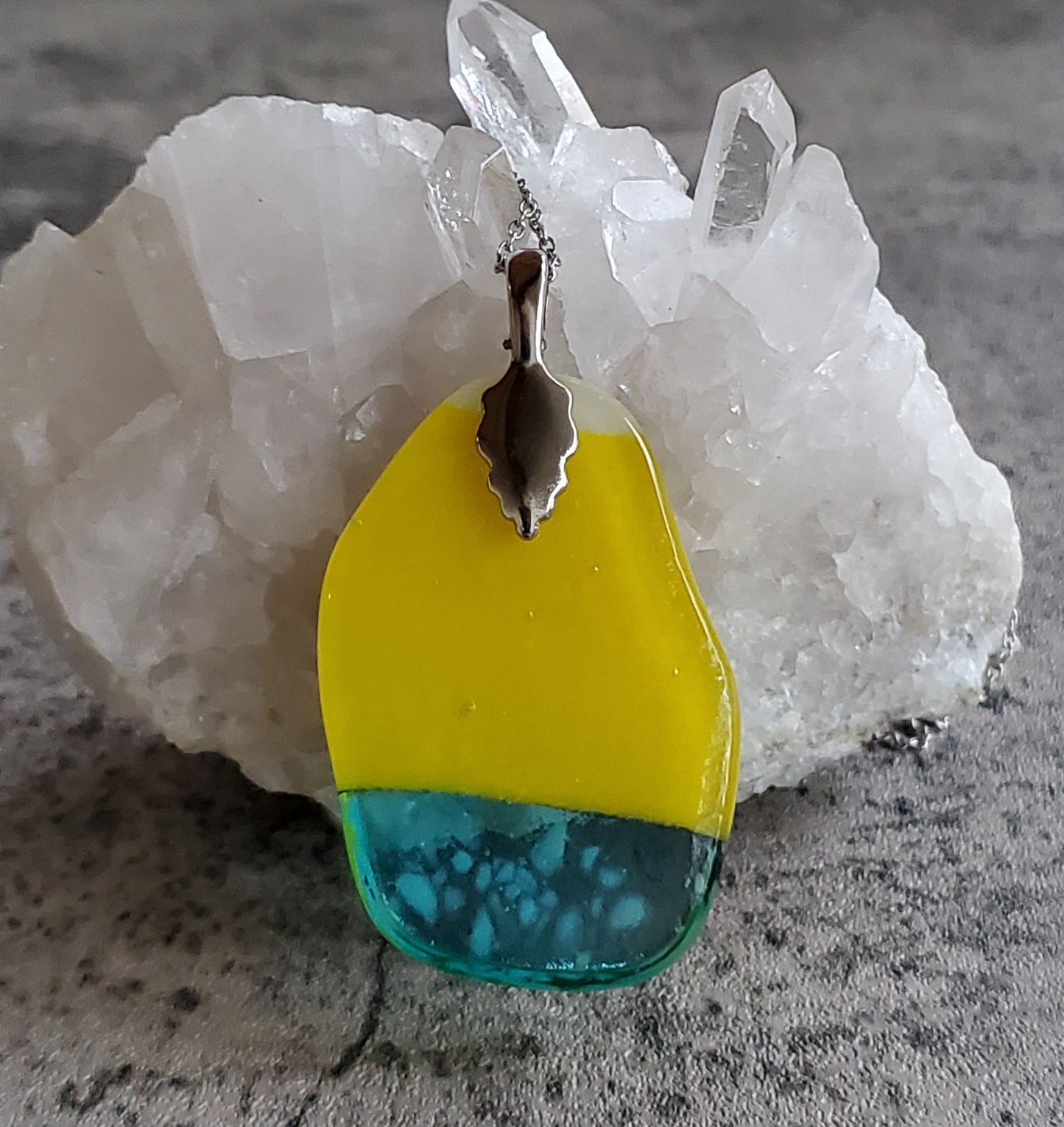 Fused Glass Pendant