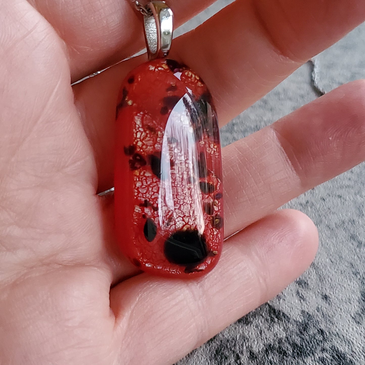 Fused Glass Pendant