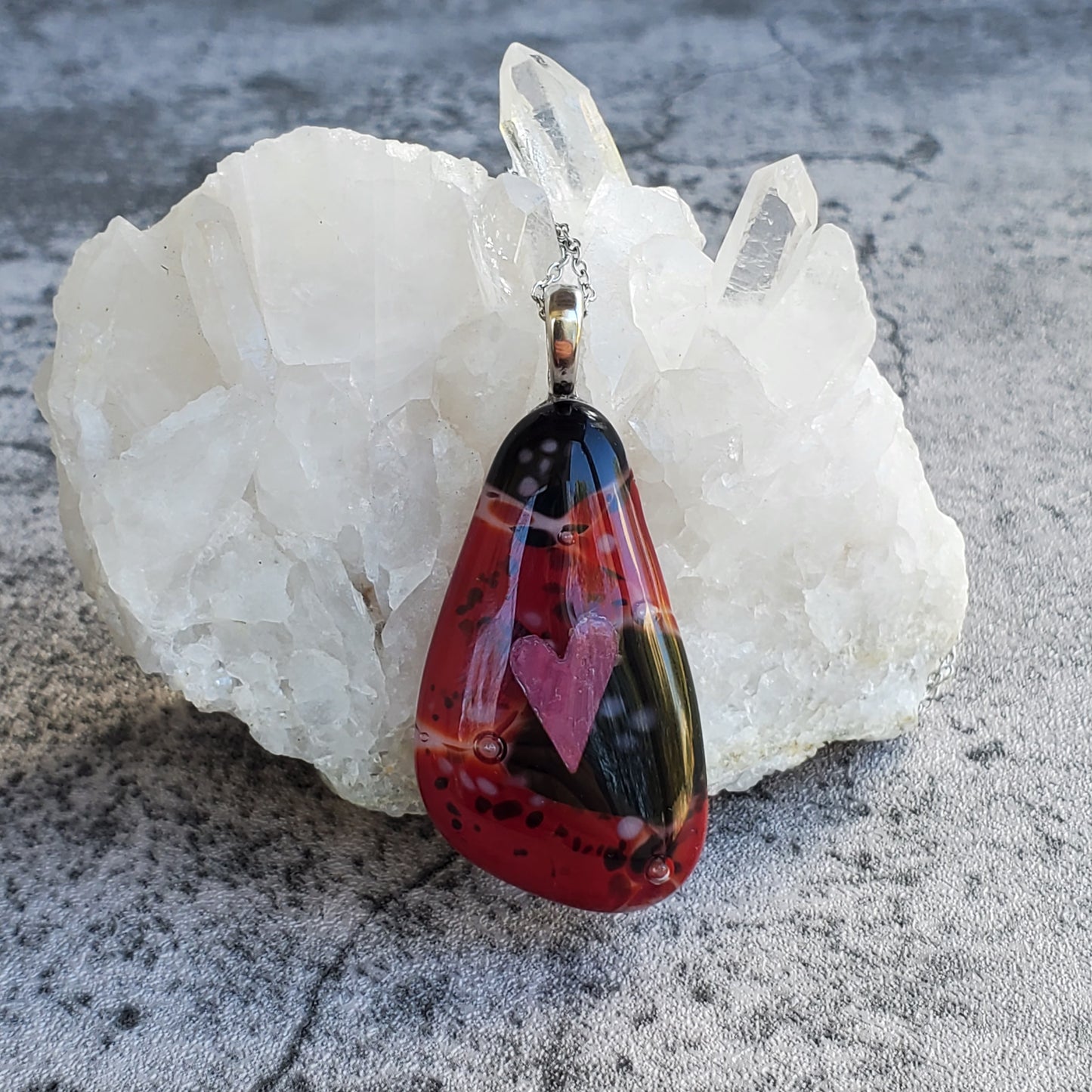 Fused Glass Pendant