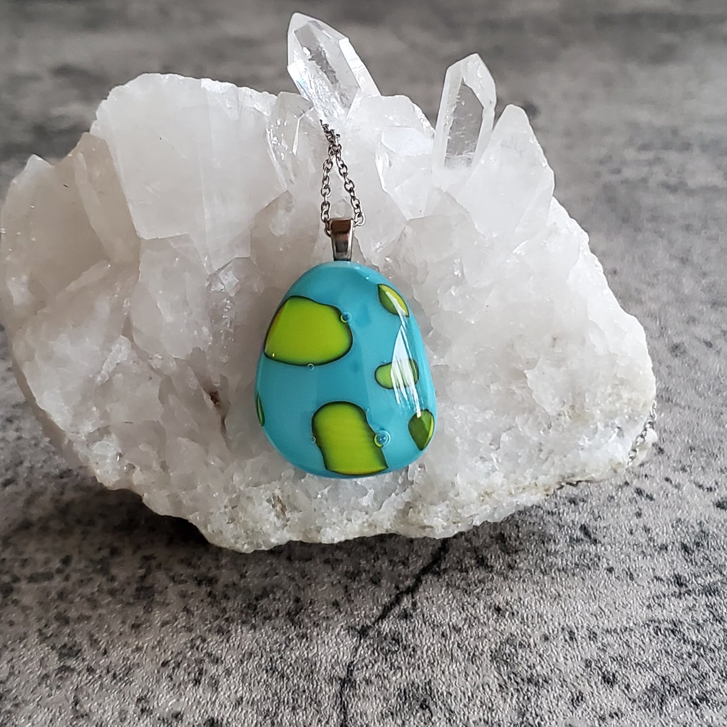 Fused Glass Pendant