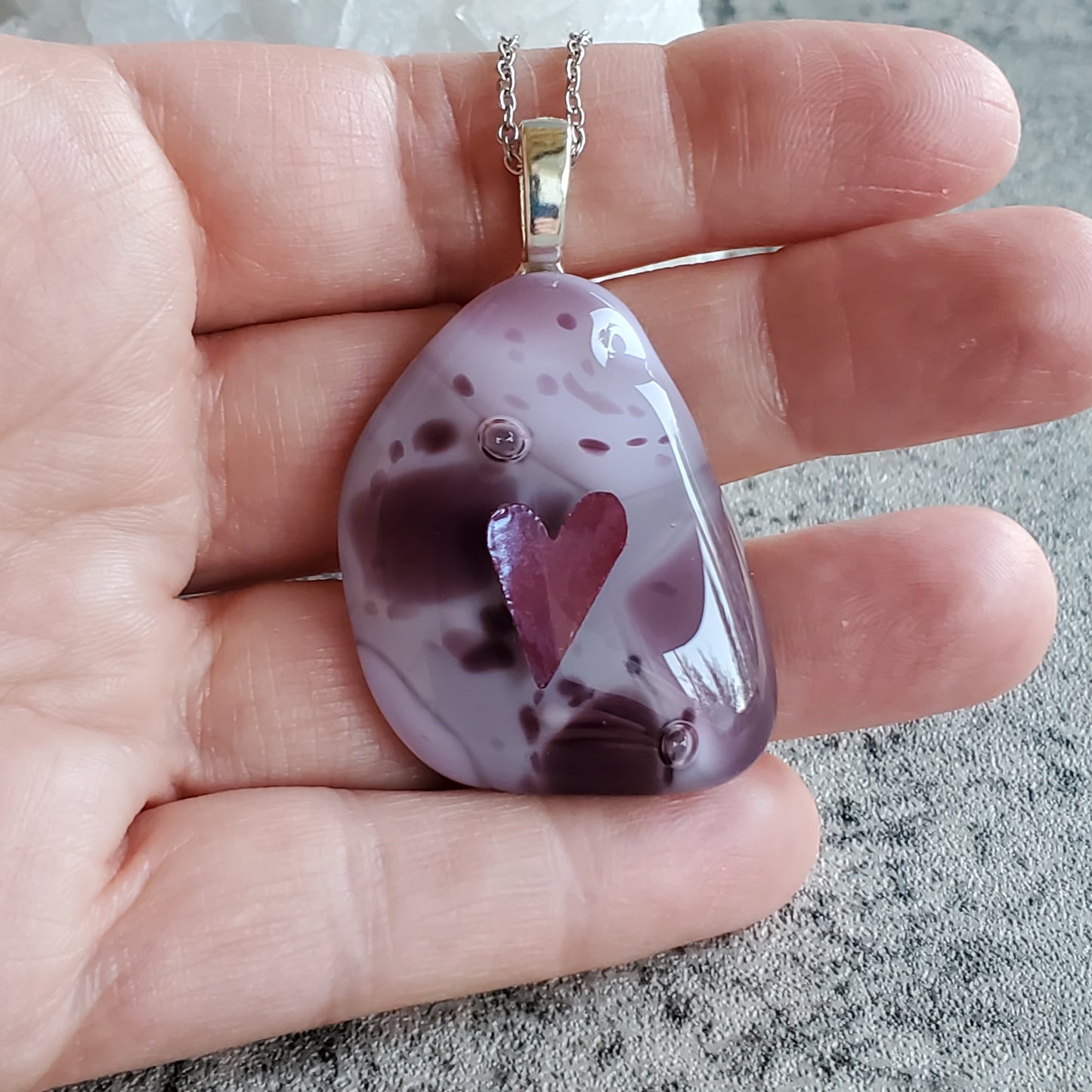 Fused Glass Pendant