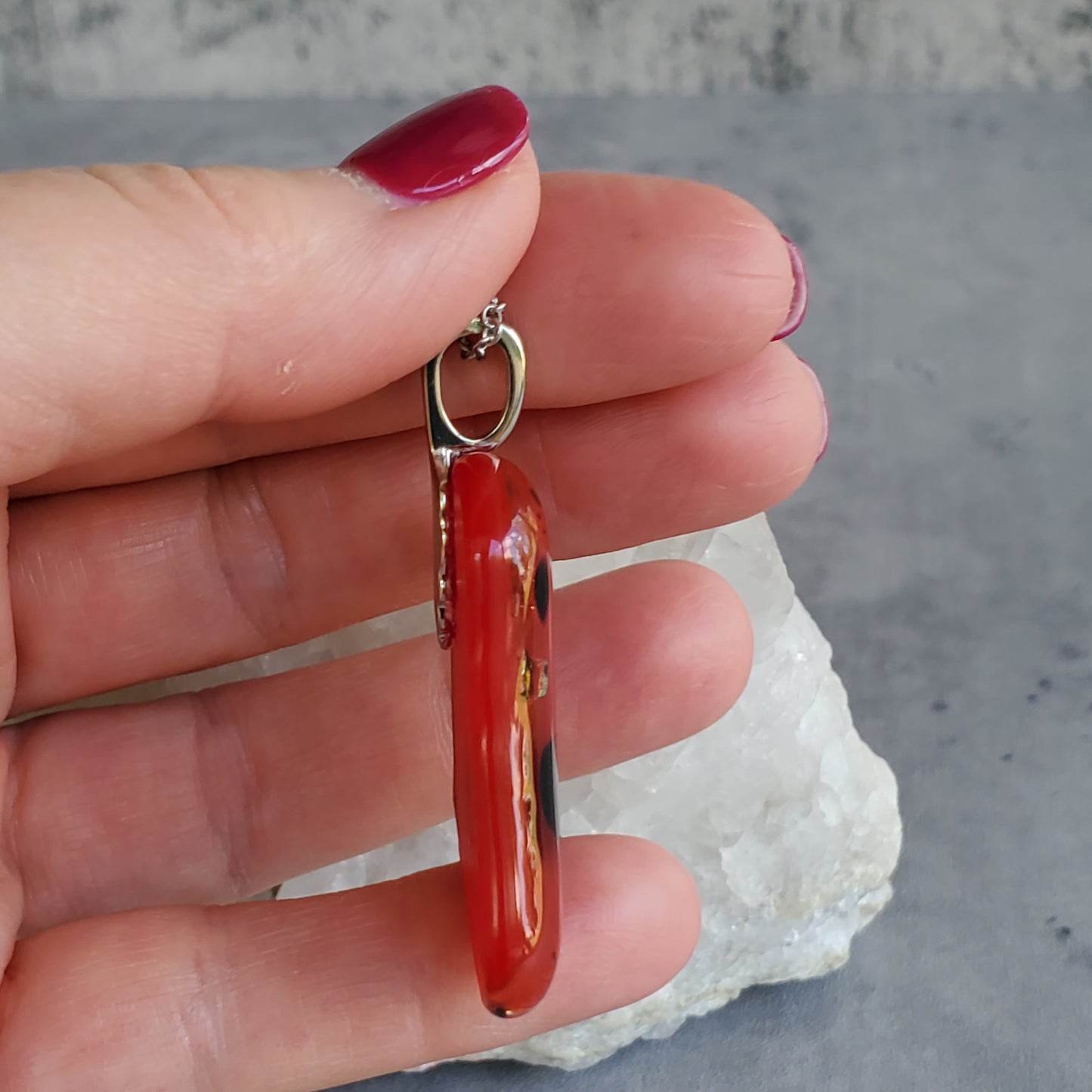 Fused Glass Pendant