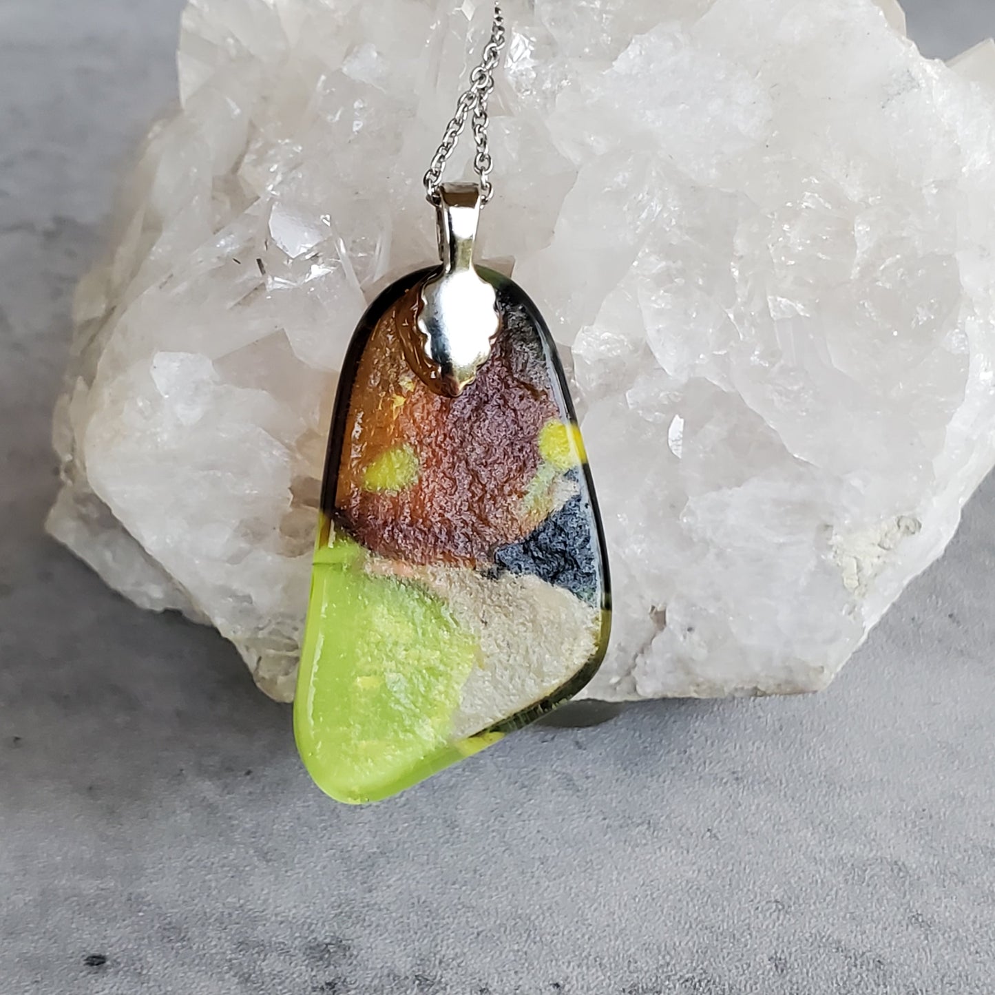 Fused Glass Pendant