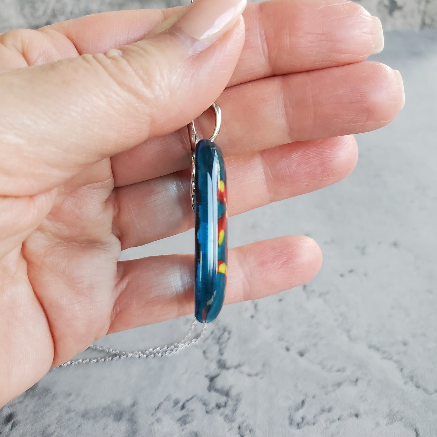 Fused Glass Pendant