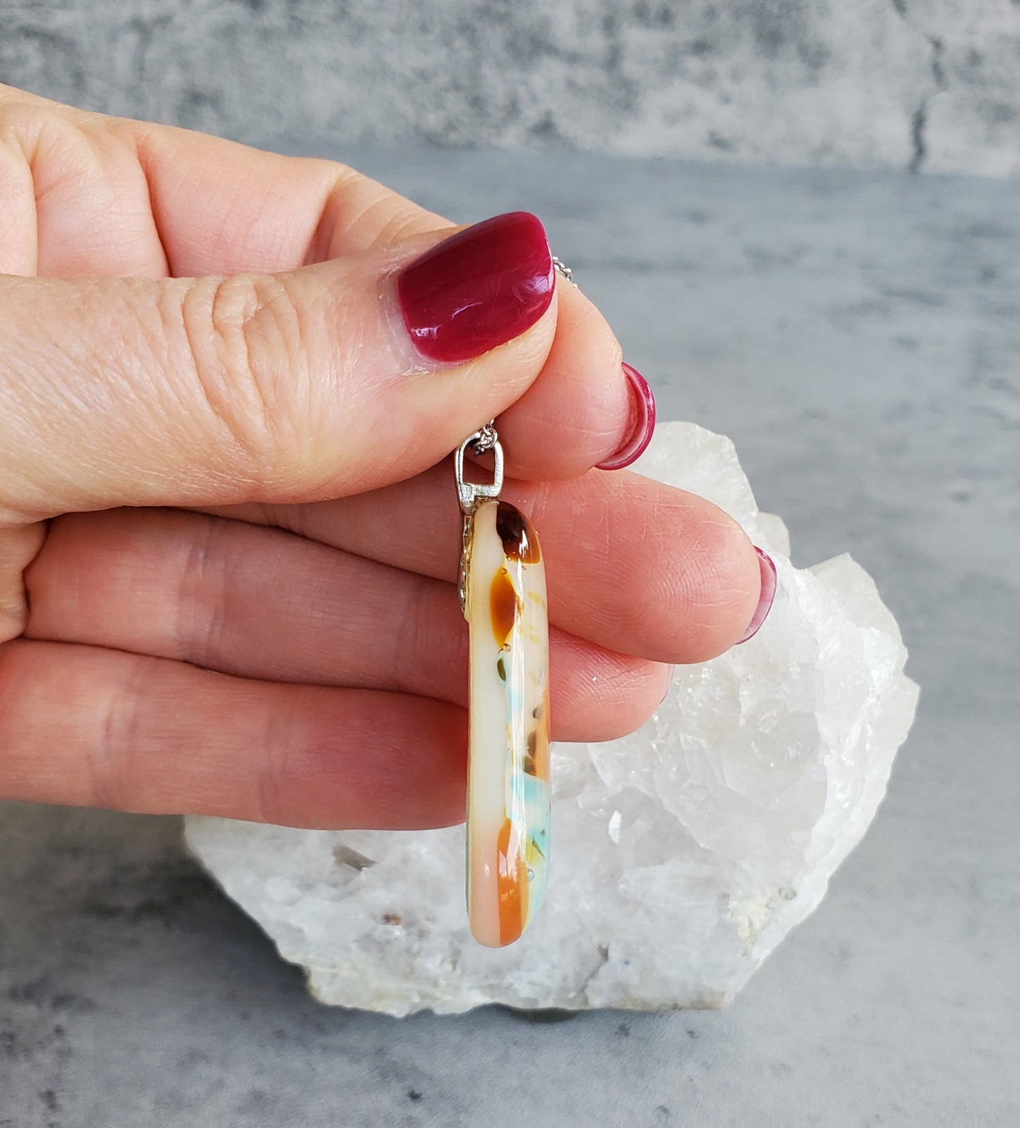 Fused Glass Pendant