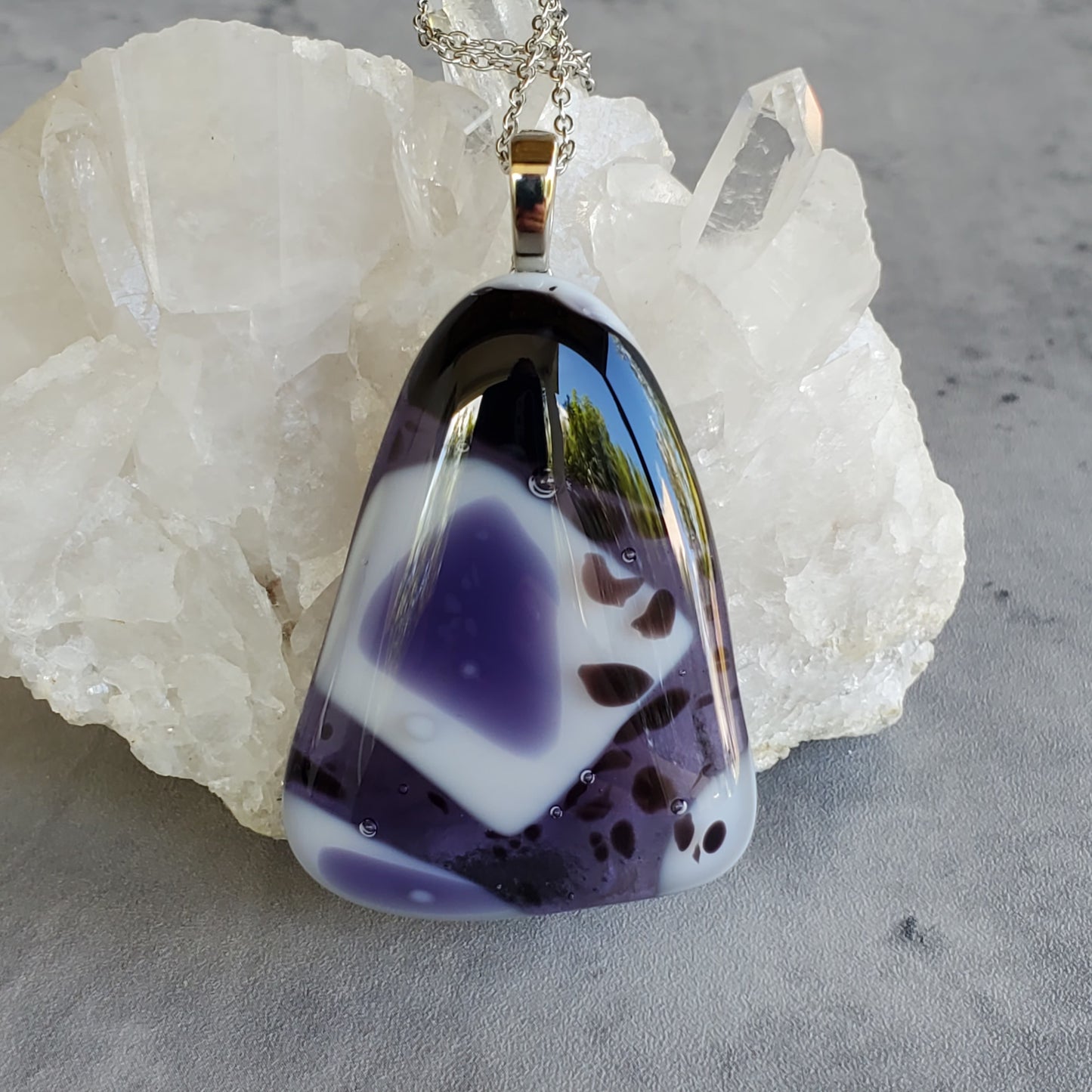 Fused Glass Pendant