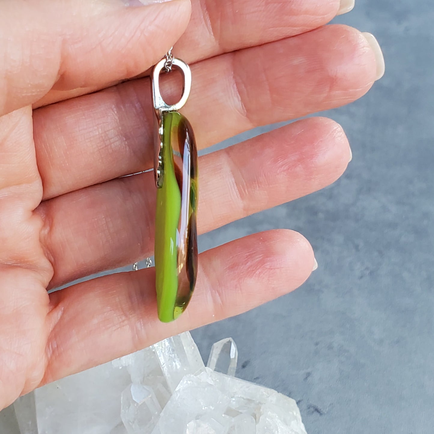 Fused Glass Pendant