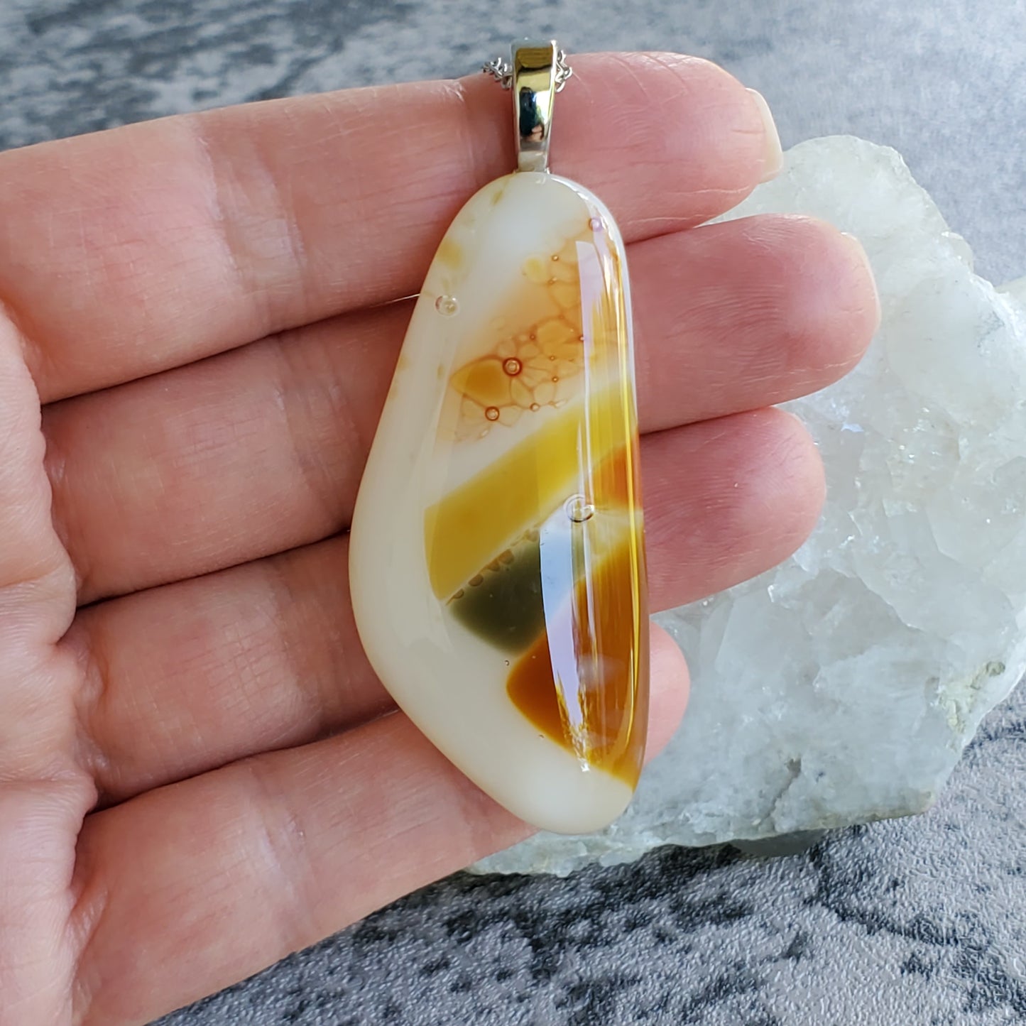 Fused Glass Pendant