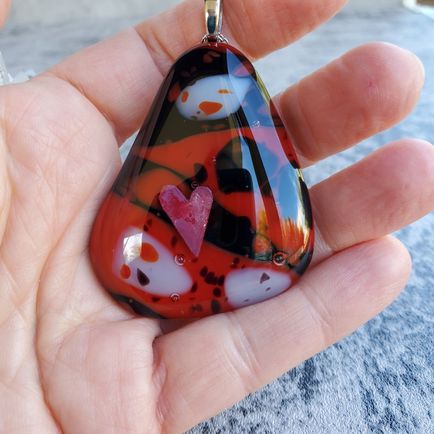 Fused Glass Pendant