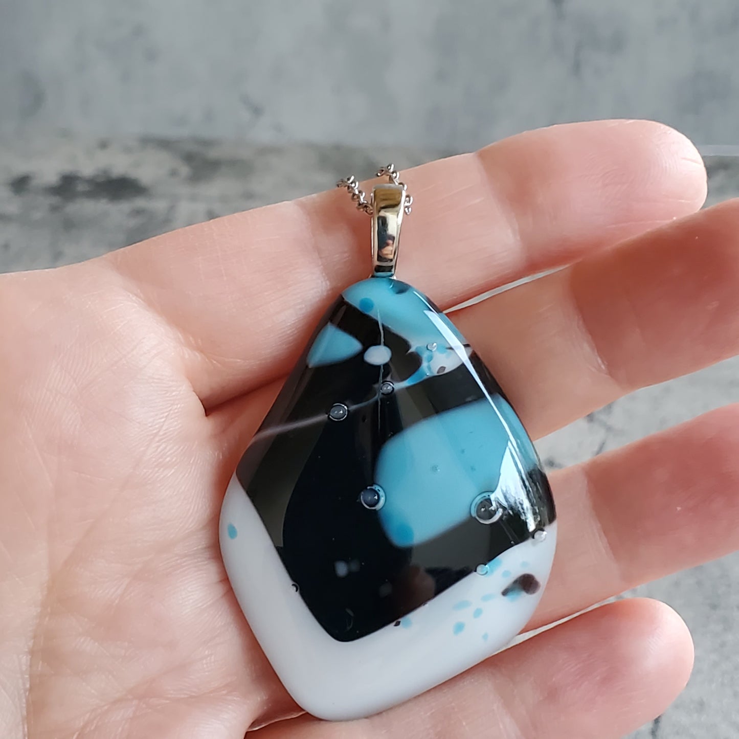 Fused Glass Pendant