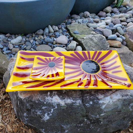 Sunfire Plate Set