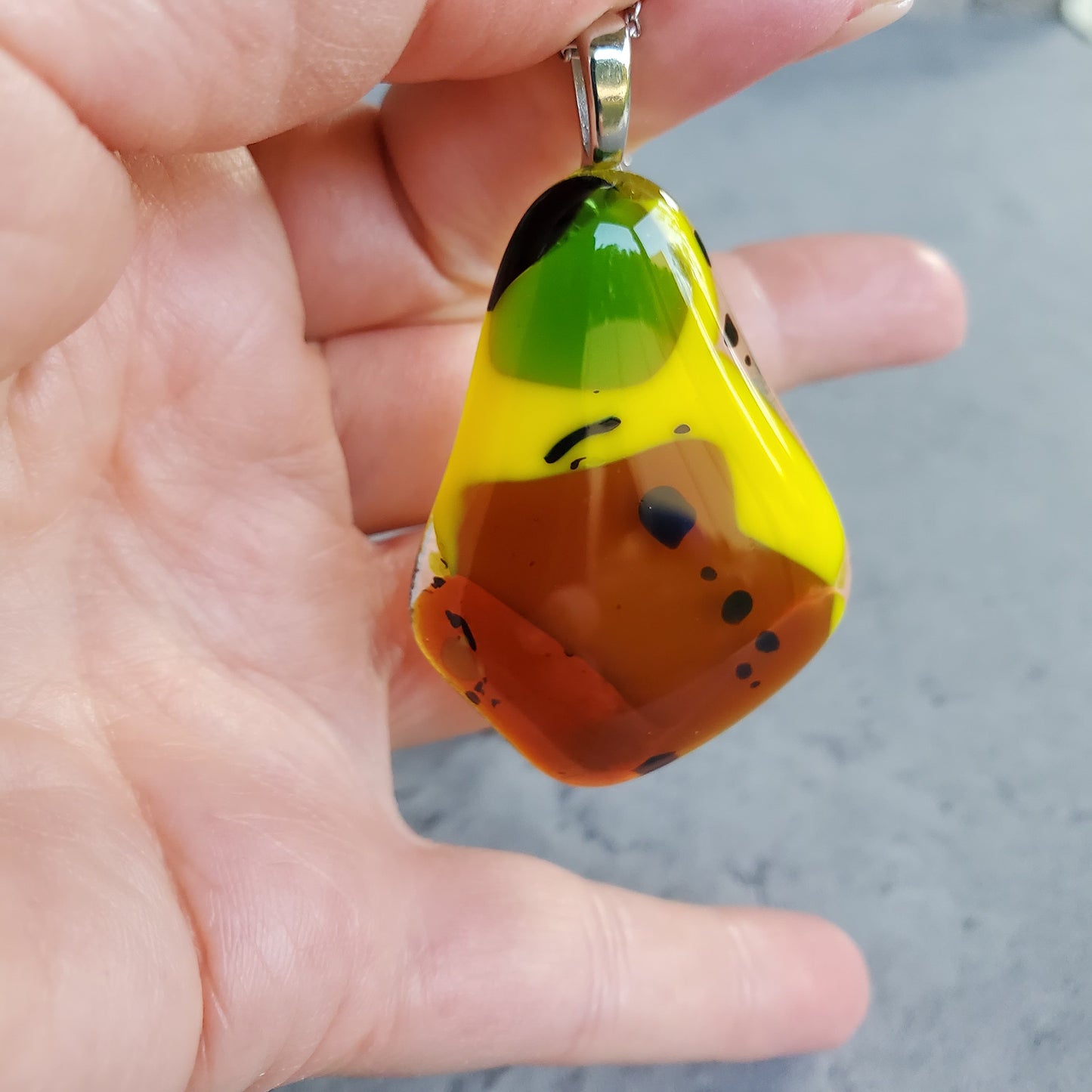 Fused Glass Pendant