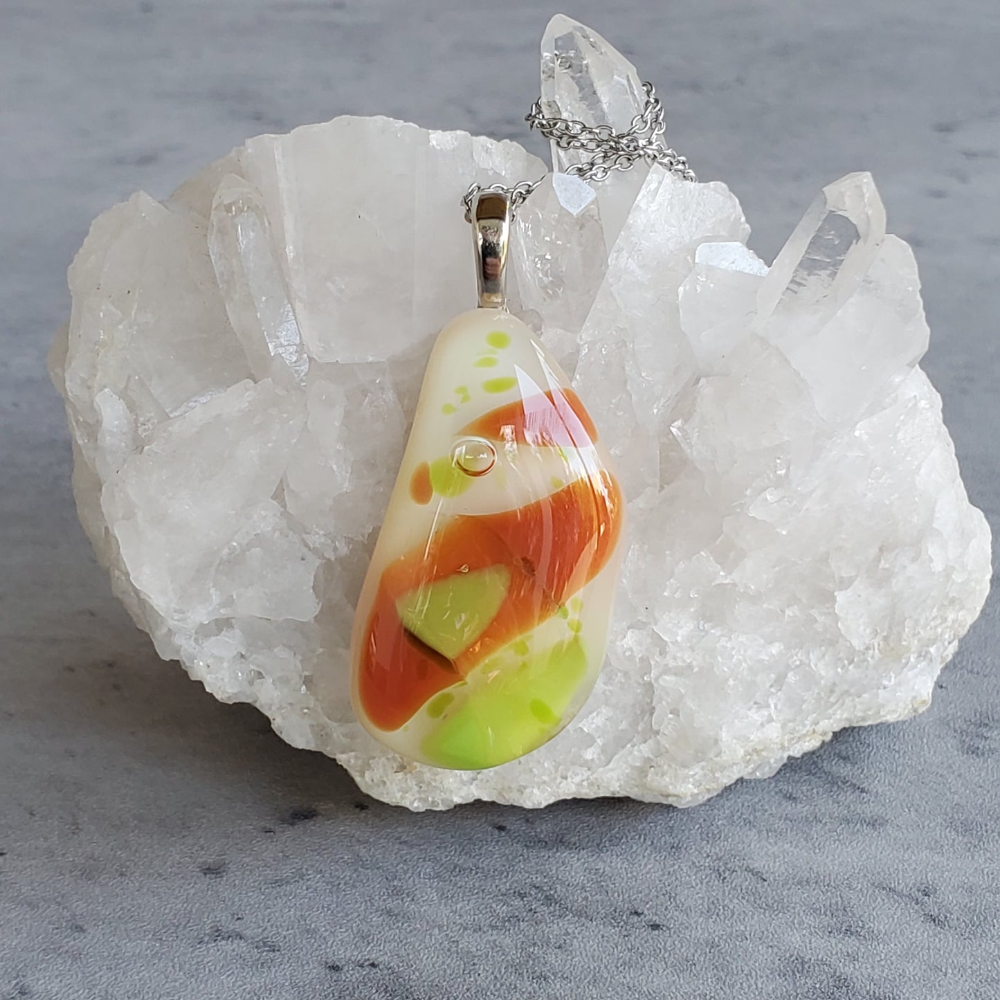 Fused Glass Pendant