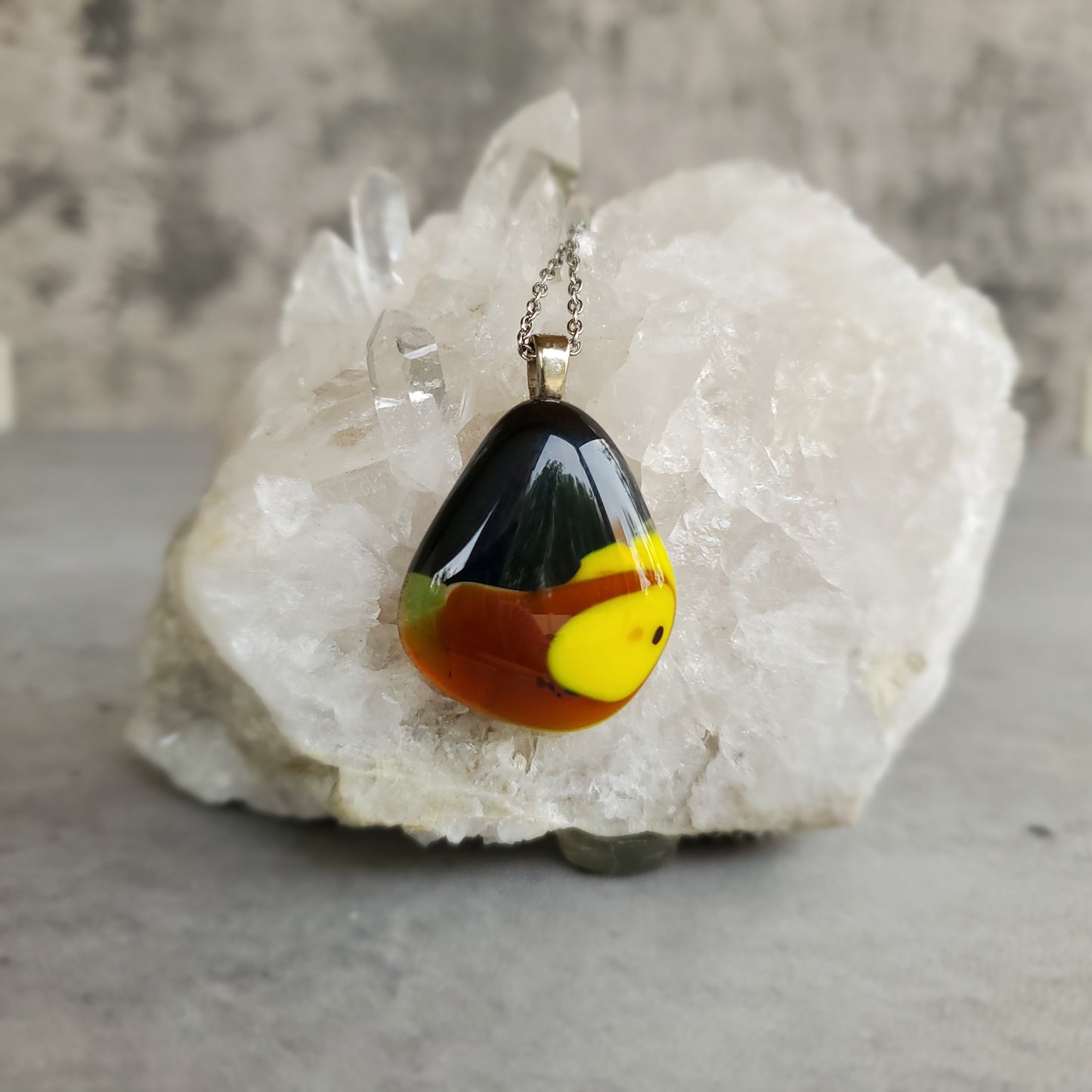 Fused Glass Pendant