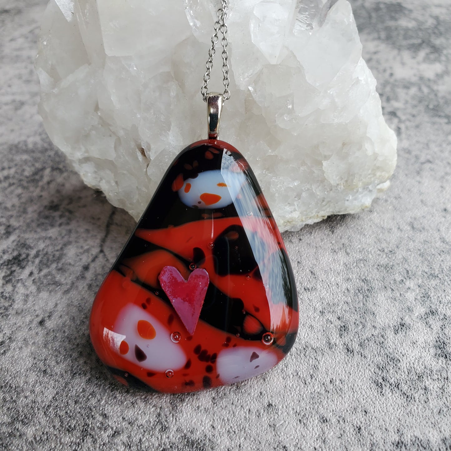 Fused Glass Pendant