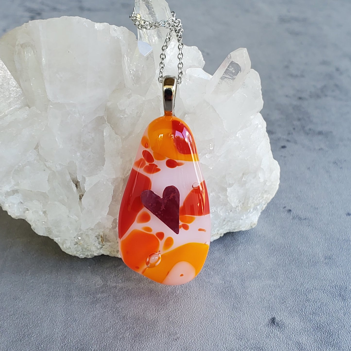 Fused Glass Pendant