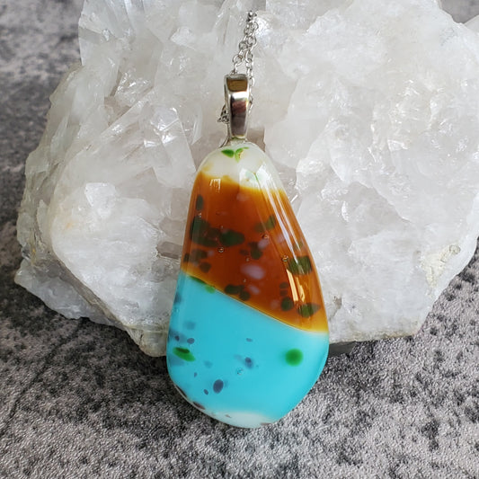 Fused Glass Pendant