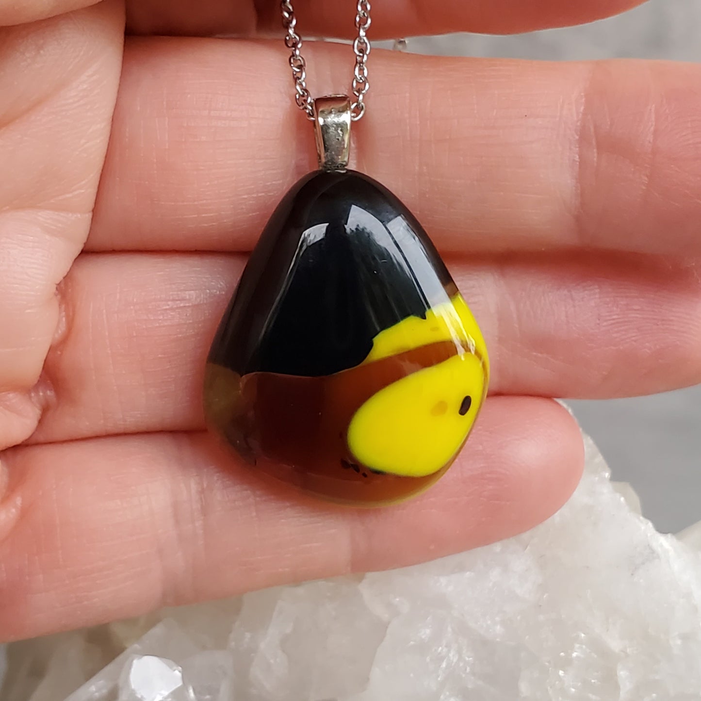 Fused Glass Pendant