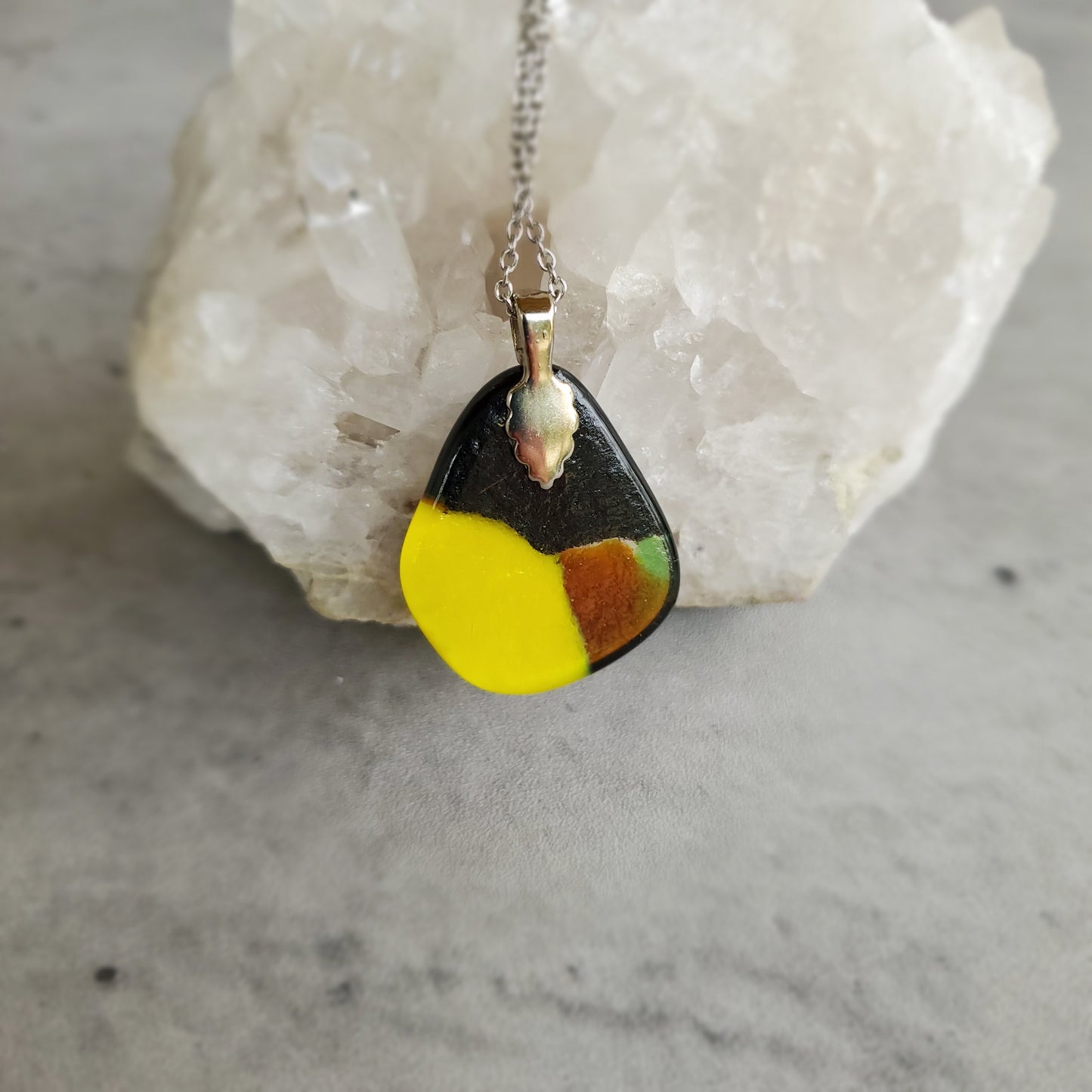 Fused Glass Pendant